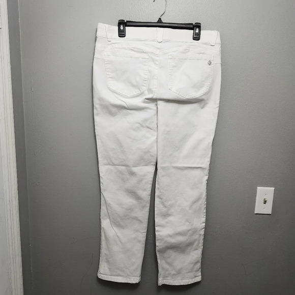 Democracy women's jeans size 16 white Ab solution - Picture 3 of 10